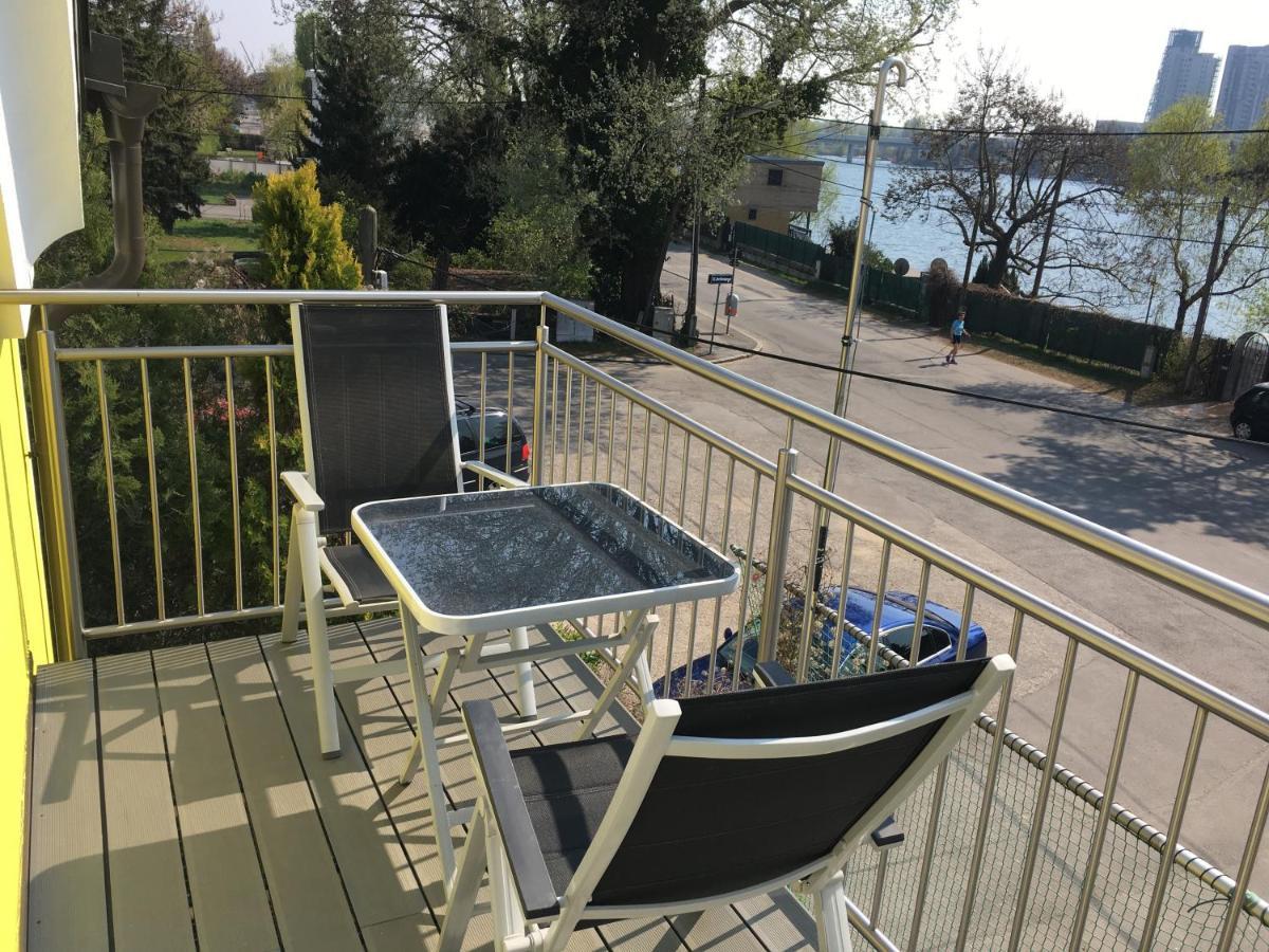 Ajo Apartments - Alte Donau Lake View Balcony Studio - Self-Check-In Bécs Kültér fotó