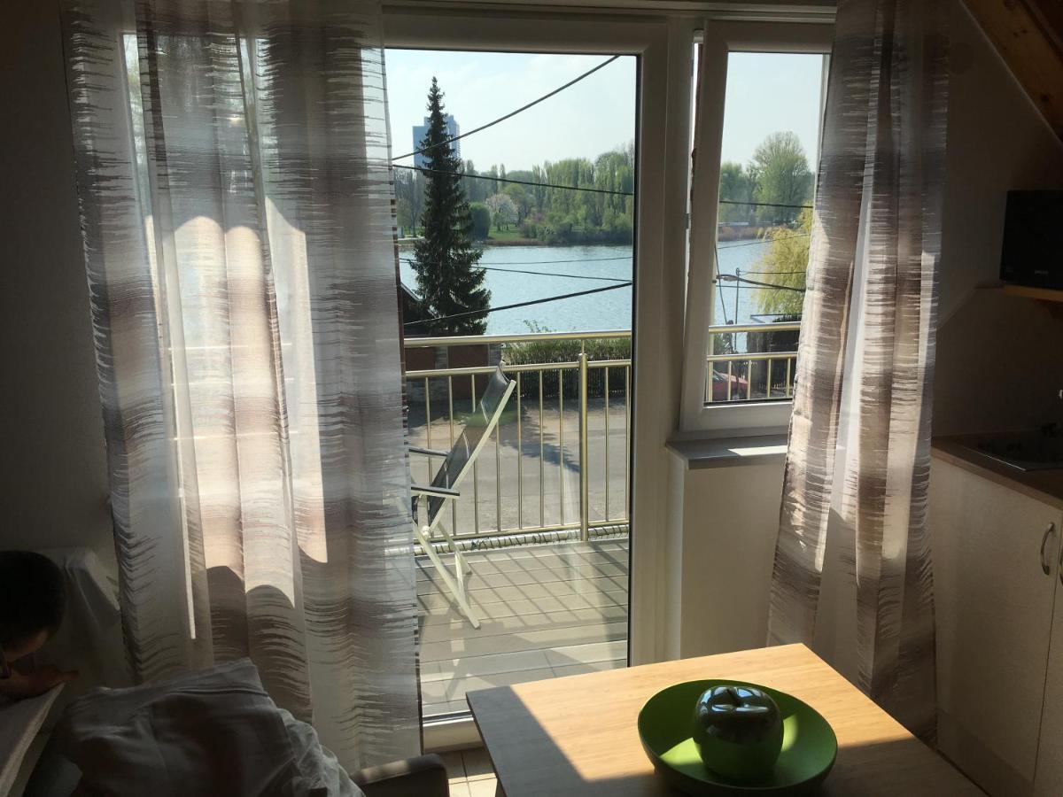 Ajo Apartments - Alte Donau Lake View Balcony Studio - Self-Check-In Bécs Kültér fotó